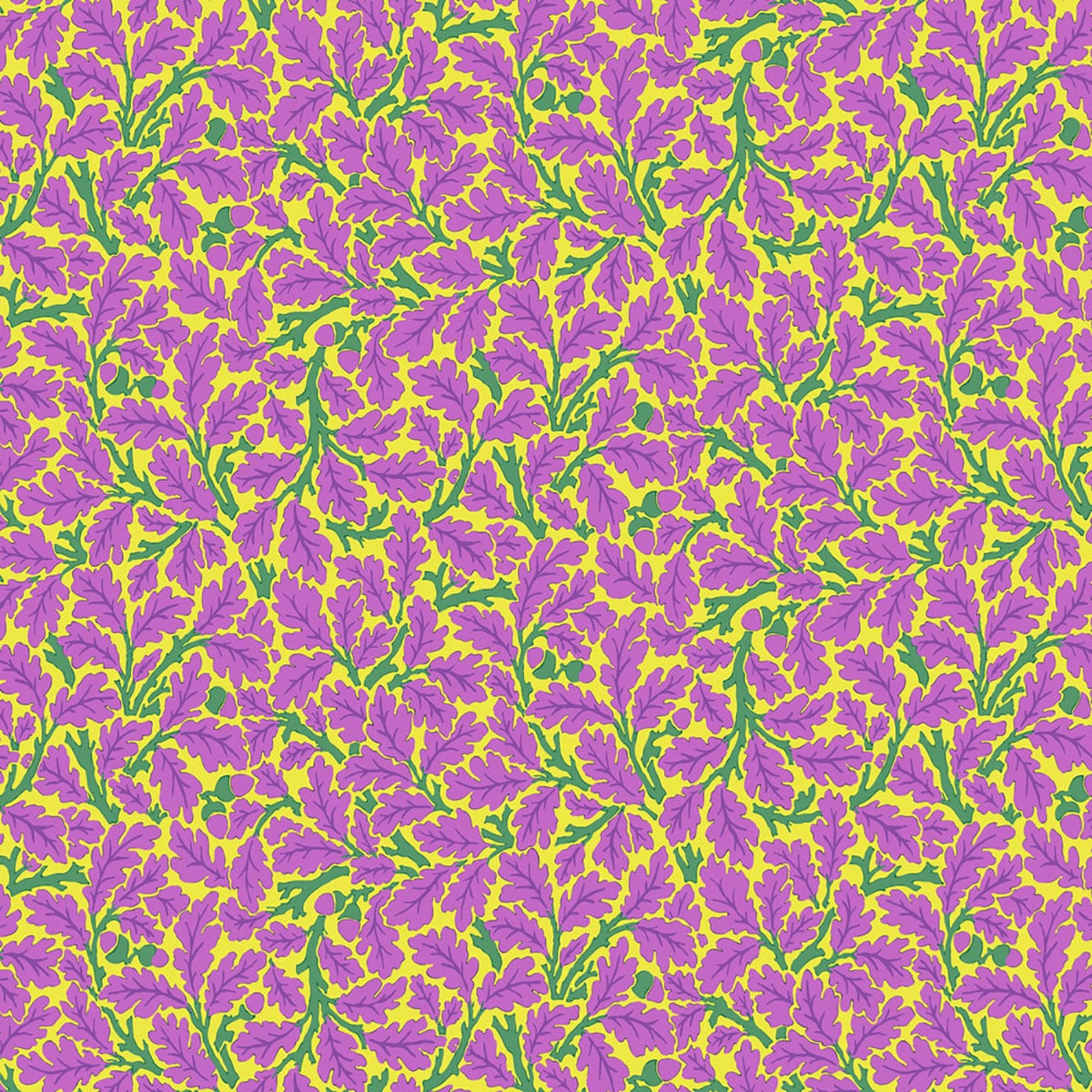 FreeSpirit Fabrics Kaffe Fassett and Morris & Co Oak Violet